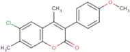 6-Chloro-4,7-dimethyl-3-(4’-methoxyphenyl)coumarin
