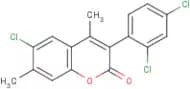 6-Chloro-3-(2’,4’-dichlorophenyl)-4,7-dimethylcoumarin