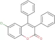 6-Chloro-3,4-diphenylcoumarin