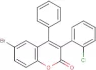 6-Bromo-3-(2’-chlorophenyl)-4-phenylcoumarin