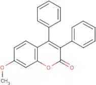 3,4-Diphenyl-7-methoxycoumarin