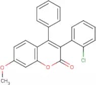 3-(2’-Chlorophenyl)-7-methoxy-4-phenylcoumarin