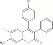 6-Chloro-4(4’-chlorophenyl)-7-methyl-3-phenylcoumarin