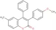 6-Methyl-3-(4’-methoxyphenyl)-4-phenylcoumarin