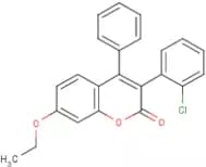 3-(2'-Chlorophenyl)-7-ethoxy-4-phenylcoumarin