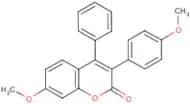 7-Methoxy-3-(4’-methoxyphenyl)-4-phenylcoumarin