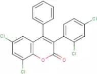 6,8-Dichloro-3-(2',4'-dichlorophenyl)-4-phenylcoumarin