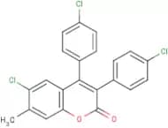 6-Chloro-3,4-di(4’-chlorophenyl)-7-methylcoumarin