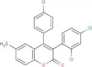 4(4’-Chlorophenyl)-3-(2’,4’-dichlorophenyl)-6-methylcoumarin