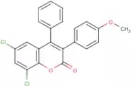 6,8-Dichloro-3-(4’-methoxyphenyl)-4-phenylcoumarin