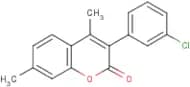 3-(3’-Chlorophenyl)-4,7-dimethylcoumarin