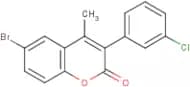 6-Bromo-3-(3’-chlorophenyl)-4-methylcoumarin