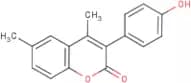 4,6-Dimethyl-3-(4’-hydroxyphenyl)coumarin