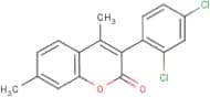 3-(2’,4’-Dichlorophenyl)-4,7-dimethylcoumarin