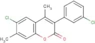 6-Chloro-3-(3’-chlorophenyl)-4,7-dimethylcoumarin