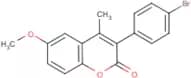 3-(4’-Bromophenyl)-6-methoxy-4-methylcoumarin