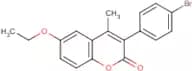3-(4’-Bromophenyl)-6-ethoxy-4-methylcoumarin