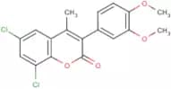 6,8-Dichloro-3-(3’,4’-dimethoxyphenyl)-4-methylcoumarin