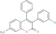 3-(3’-Chlorophenyl)-7-methyl-4-phenylcoumarin