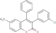 3-(3’-Chlorophenyl)-6-methyl-4-phenylcoumarin