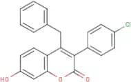 4-Benzyl-3-(4’-chlorophenyl)-7-hydroxycoumarin
