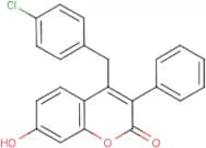 4(4’-Chlorobenzyl)-7-hydroxy-3-phenylcoumarin