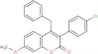 4-Benzyl-3-(4’-chlorophenyl)-7-methoxycoumarin