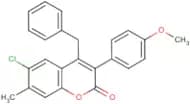 4-Benzyl-6-chloro-3-(4’-methoxyphenyl)-7-methylcoumarin