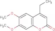 6,7-Dimethoxy-4-ethylcoumarin