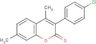 3-(4’-Chlorophenyl)-4,7-dimethylcoumarin