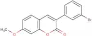 3-(3’-Bromophenyl)-7-methoxycoumarin