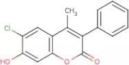 6-Chloro-7-hydroxy-4-methyl-3-phenylcoumarin