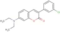 3-(3'-Chlorophenyl)-7-diethylaminocoumarin