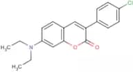 3-(4'-Chlorophenyl)-7-diethylaminocoumarin