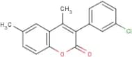 3-(3’-Chlorophenyl)-4,6-dimethylcoumarin