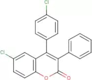 6-Chloro-4-(4’-chlorophenyl)-3-phenylcoumarin