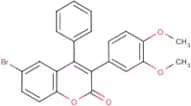 6-Bromo-3-(3’,4’-dimethoxyphenyl)-4-phenylcoumarin