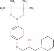 4-(2-Hydroxy-3-piperidin-1-ylpropoxy)benzeneboronic acid, pinacol ester