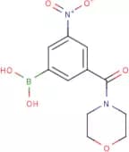 3-(Morpholine-4-carbonyl)-5-nitrophenylboronic acid