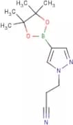 3-(4-(4,4,5,5-Tetramethyl-1,3,2-dioxaborolan-2-yl)-1H-pyrazol-1-yl)propanenitrile