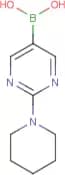 [2-(Piperidin-1-yl)pyrimidin-5-yl]boronic acid