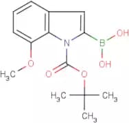 7-Methoxy-1H-indole-2-boronic acid, N-BOC protected