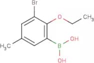 3-Bromo-2-ethoxy-5-methylphenylboronic acid