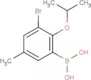 3-Bromo-2-isopropoxy-5-methylphenylboronic acid