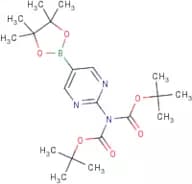 2-(N,N-BisBOC-Amino)pyrimidine-5-boronic acid, pinacol ester