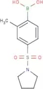 2-Methyl-4-(pyrrolidin-1-ylsulfonyl)phenylboronic acid