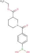 4-(3-(Ethoxycarbonyl)piperidine-1-carbonyl)phenylboronic acid