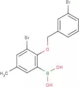 3-Bromo-2-(3'-bromobenzyloxy)-5-methylphenylboronic acid