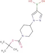 1-(1-BOC-Piperidino)pyrazole-4-boronic acid