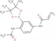 2-Acetamido-5-acrylamidophenylboronic acid, pinacol ester